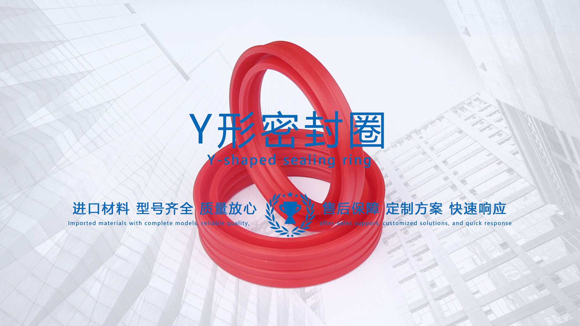 y型密封圈（又Y形密封圈，Y形圈，Y型圖或唇形密封圈，密封件油封膜片） (3)